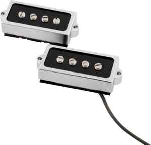 Genuine Fender American Cobalt Chrome Precision Bass Pickup Set, 099-2375-000 - Picture 1 of 1