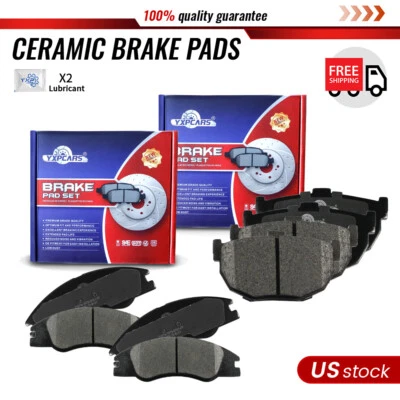 Kit de pastillas de freno delanteras y traseras de cerámica para Kia Spectra Spectra5 2004-2007 2008 2009 Foto 1 de 4