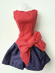 Vintage Barbie Doll Best Bow Dress HTF 1967 Variation Ken Time To Turn In, Nice! - Picture 1 of 8