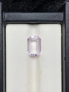 Kuncita rosa natural de 4,40 quilates - corte esmeralda - piedra preciosa suelta brillante limpia para los ojos - Imagen 1 de 6