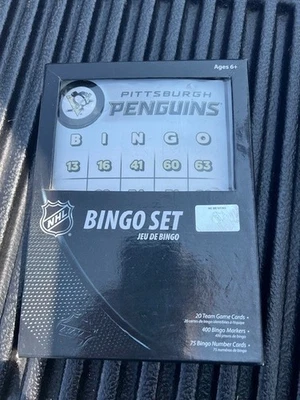NHL Pittsburgh Penguins Bingo Game - Image 1 of 2