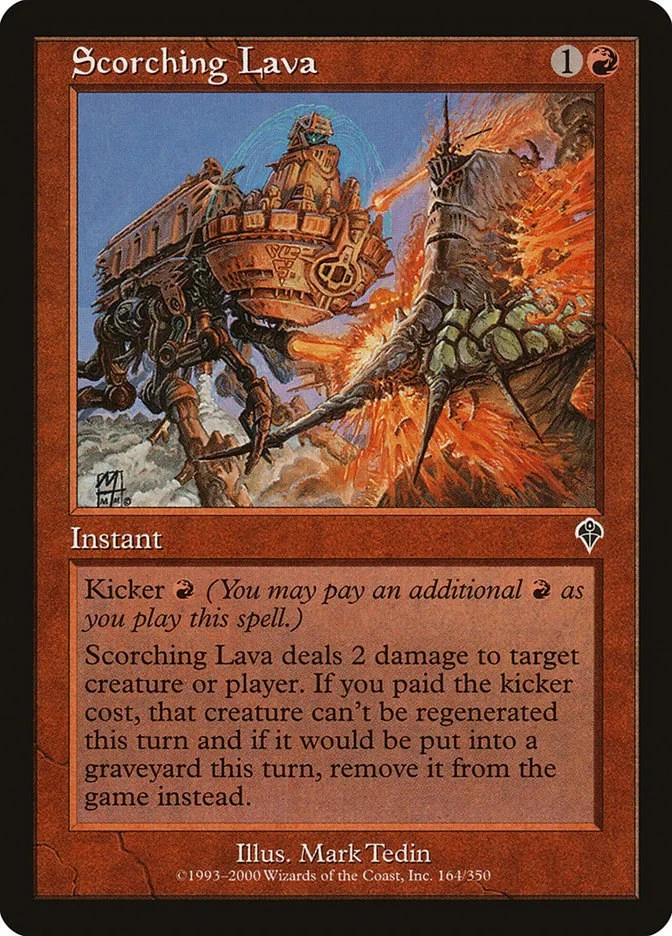 Scorching Lava - 164 / English / Moderately Played - Image 1 of 1