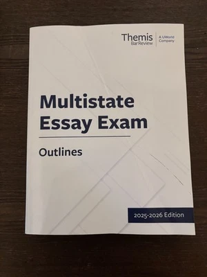 Themis Bar Review: Multistate Essay Exam Outlines 2025-2026 (Paperback, 2025) - Image 1 of 4