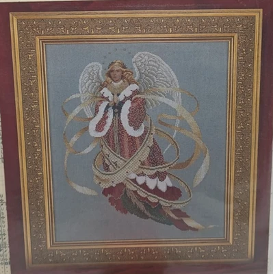 Lavender & Lace ANGEL OF CHRISTMAS LL39 Leavitt-Imblum Chart Pattern NOS 1996 - Image 1 of 3