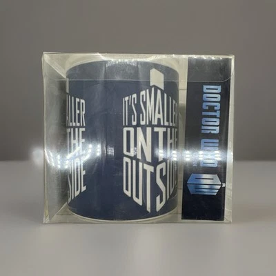 DOCTOR WHO Graphic Comic Style Coffee Mug 2009 BBC Licensed 12 oz New with box. - Image 1 of 4
