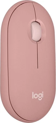 Logitech Pebble Mouse 2 M350s Slim Bluetooth Wireless Mouse, Portable, Rose  - Image 1 of 4