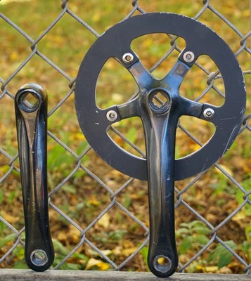 Juego de bielas Sugino XD2 175 manivela cónica cuadrada 110 BCD Fixie de una sola velocidad BMX fija Foto 1 de 4