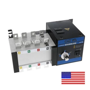 GEYA Interruttore Trasferimento Automatico Industriale 4P 250A 110V 220V Griglia a Generatore AC - Foto 1 di 12