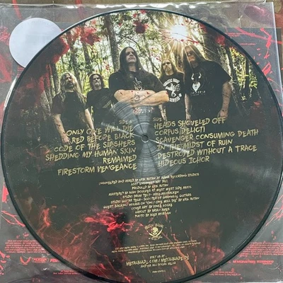 CANNIBAL CORPSE - Red Before Black Rare Ltd Picture Disc Import New / Unplayed - Image 1 of 4