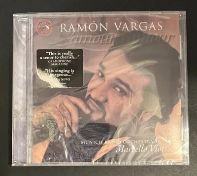 Ramon Vargas ~ L’amour L’amour (CD 1999) RCA Red Seal, Classical, Tenor, Sealed Foto 1 de 4