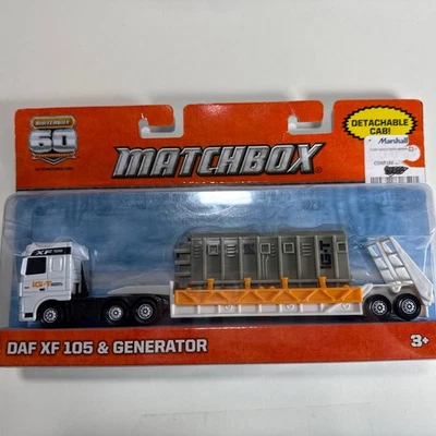MATCHBOX MBX DAF XF 105 & GENERATOR DETACHABLE CAB 9" (23 cm) J19 - Image 1 of 3