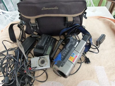 Sony video 8 CCD-TRV47E camcorder UNTESTED + cosmetic issues, pls read - image 1 of 4