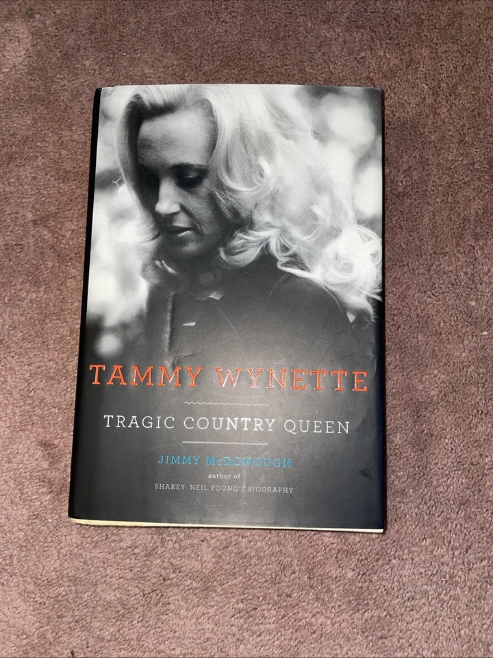 Tammy Wynette Tragic Country Queen - HC/DJ Book McDonough, Jimmy New 1st Edition - Image 1 of 1