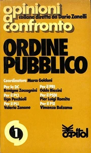Ordine pubblico, Marco Goldoni, Capitol, 1977 - Picture 1 of 1