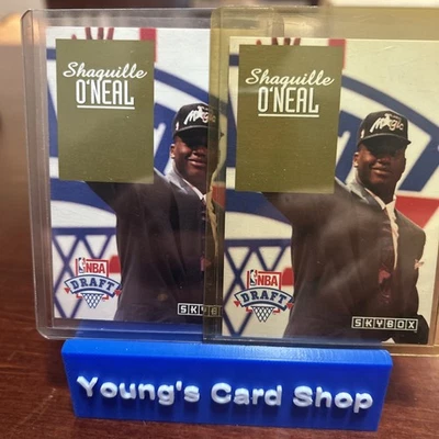 SHAQ 1992-93 Skybox NBA DRAFT Shaquille O’Neal Rookie #DP1 (RC) - Image 1 of 2