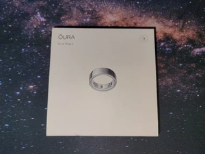NEW UNOPENED Oura Ring Gen 4 Size 9 Silver - Picture 1 of 4