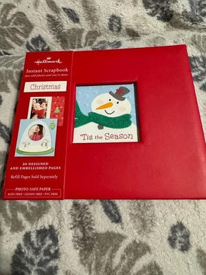 Álbum de recortes instantáneo Hallmark Christmas Tis The Season 6x6 páginas Foto 1 de 4
