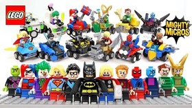 Lego Mighty Micros Full Set 1 + Set 2 # 76061 to # 76073 (Sealed BRAND NEW) VHTF