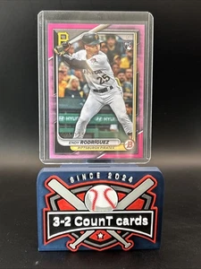 2024 Bowman - Endy Rodriguez #68 Pink Border /175 (RC) - Picture 1 of 2