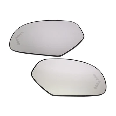 For Cadillac Escalade ESV 2007-2014 Mirror Glasses Driver & Passenger Side Pair - Image 1 of 4
