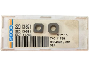 8 Stk. Seco 220.13-621 Güte: EDP11788 Hartmetalleinsätze - Bild 1 von 1