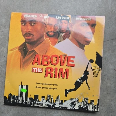 ABOVE THE RIM Laserdisc Movie 1994 Rare Tupac Shakur 2pac Leon Marlon Wayans - Image 1 of 3