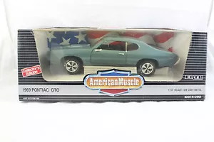 ERTL MUSCLE MACHINE 1969 P0NTIAC GTO1/18 DIECAST CAR - Picture 1 of 1
