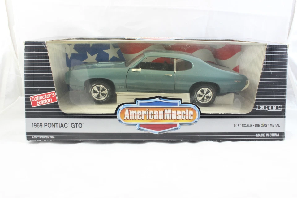 ERTL MUSCLE MACHINE 1969 P0NTIAC GTO1/18 DIECAST CAR - Image 1 of 1