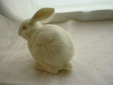 Vtg Dept 56 Easter Bunny Figurine 1997 Textured