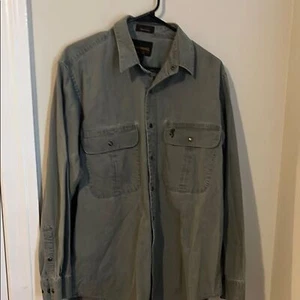Brownings 100% Cotton Men's Green Jacket - Picture 1 of 3