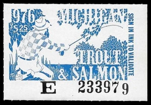 MITS9 — 1976 Michigan Trout and Salmon - Picture 1 of 1