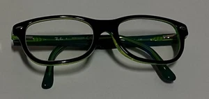 Ray-Ban 1555 Kinder Brille Brillengestell Schwarz Grün 48 16 130 Dist R 27 L 26,5 - Bild 1 von 4