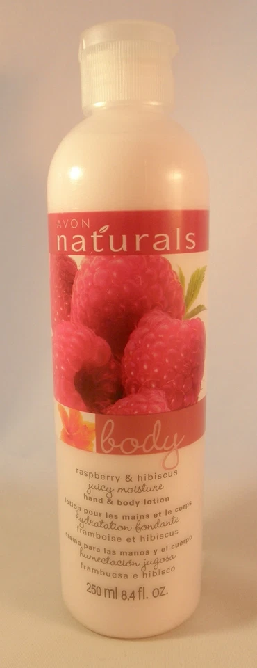 AVON Naturals Raspberry & Hibiscus Hand & Body Lotion 8.4 oz - Image 1 of 1
