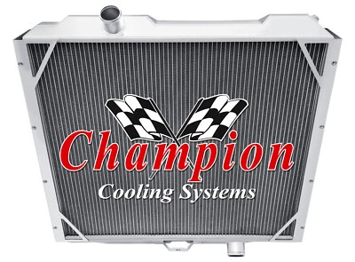 Radiador 3 filas Racing Champion para motor AM General Hummer V8 1992-2001 Foto 1 de 4