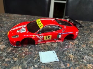 Kyosho ASC Auto Scale Mini Z Ferrari F430 GT AF Corse 2008 Body MZP328A8 - Picture 1 of 4