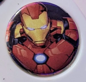 1,25 Zoll Iron Man Marvel Comics Superheld Cartoon Pin Abzeichen Knopf - Bild 1 von 1