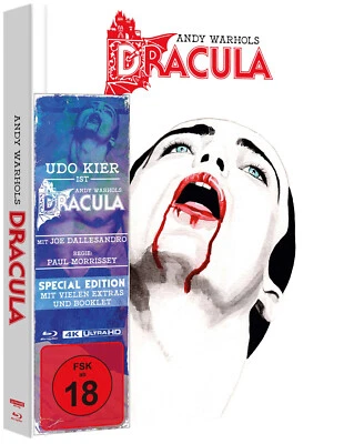4K Mediabook Andy Warhol - Dracula Cover A Udo Kier UHD 2 Blu-Ray Paul Morrissey - Image 1 of 2