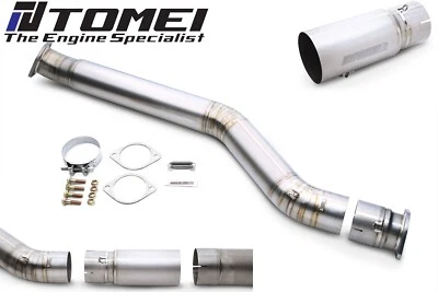 Tubo medio de escape de titanio Tomei Expreme-Ti 3"-3,5" para Toyota Supra MK4 JZA80 Foto 1 de 3