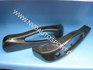 BMW E64 M6 Carbon fiber Interior Lower Seat Trims - Picture 1 of 3