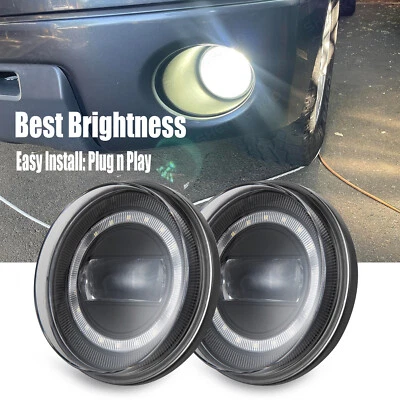 Luzes de neblina LED novas para GMC Sierra 1500 2500HD 3500HD 2007 2008 2009 2010 - 2013 - Imagem 1 de 4