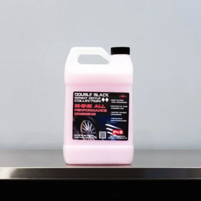 P&S Double Black Shine All 1 Gallon - High Shine Performance Tire Trim Dressing - Image 1 of 2