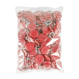 100 x RFID Tag FOB Keychain Ring 125KHz Door Security Unique ID Access Control - Picture 1 of 6