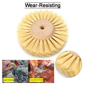 3inch Sisal Grinding Wheel Polishing Brush For Metal Wood Cleaning Deburring - Picture 1 of 7