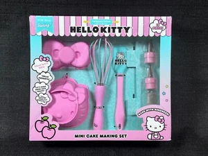Handstand Kitchen Hello Kitty Cake Baking Set with Face and Bow Molds + Utensils - Picture 1 of 4