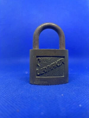 Candado antiguo vintage Slaymaker inoxidable hecho en EE. UU. coleccionable. SIN LLAVE Foto 1 de 4