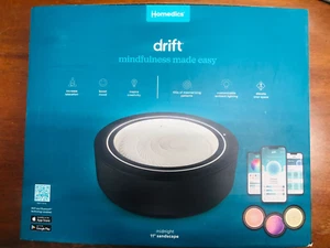 Homedics 11” Drift Sandscape Sandscape, Smart LED Lighting Wi-Fi Therapy Machine - Picture 1 of 6