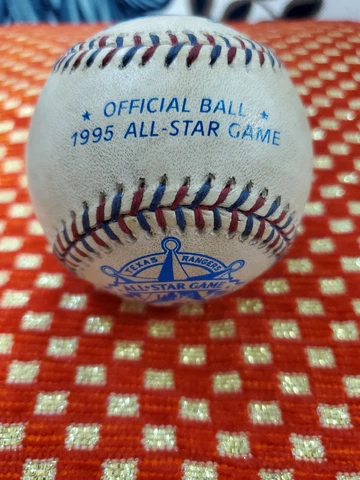 1995 Rawlings Official All-Star Game Baseball Texas Rangers MLB Cover