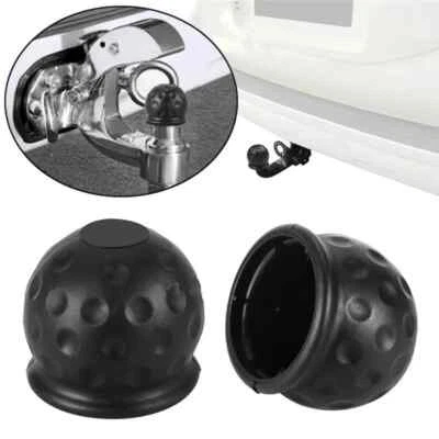 Barra de Remolque 50MM Bola Cubierta Tapa Enganche Universal Remolque Proteger Accesorios Coche - Imagen 1 de 4