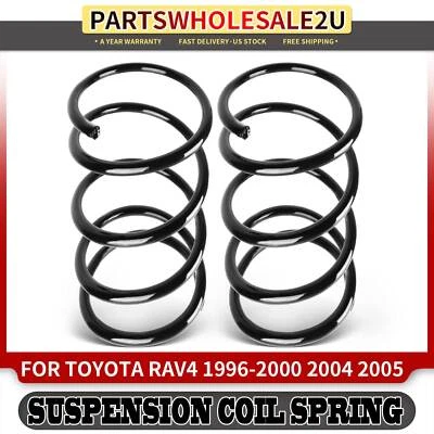 2x Muelles helicoidales delanteros izquierdo y derecho para Toyota RAV4 1996-2000 2004-2005 AWD TRACCIÓN DELANTERA Foto 1 de 4