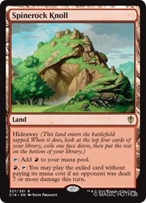 MTG - SPINEROCK KNOLL - Commander 2016 (R) - Image 1 of 1